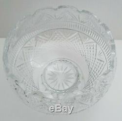 Stunning Designers Gallery Waterford Crystal Wedding Punch Bowl W Box and Papers