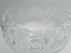 Stunning Designers Gallery Waterford Crystal Wedding Punch Bowl W Box and Papers