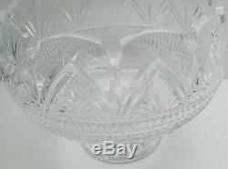 Stunning Designers Gallery Waterford Crystal Wedding Punch Bowl W Box and Papers