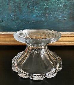 Stunning Large HEISEY 15 Punch Bowl, Stand, 10 Cups COLONIAL 300 Pattern EXC