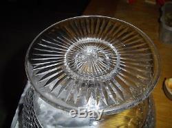 Suberb Antique Regency Anglo Irish Cut Glass Punchbowl-c. 1820`s/30`s