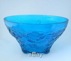 Summit Glass Reproduction of Fabled Cambridge Glass Buffalo Hunt Punch Bowl