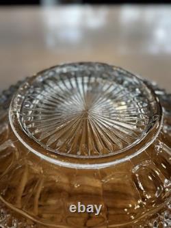 TIFFIN-FRANCISCAN Bullseye 19 Piece Punch Bowl Set Original Box 1957 Wrapping