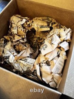 TIFFIN-FRANCISCAN Bullseye 19 Piece Punch Bowl Set Original Box 1957 Wrapping