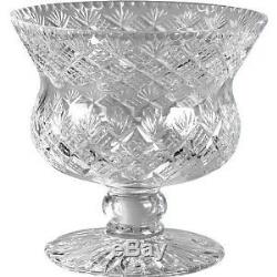 Thistle Punch Bowl Edinburgh Manufactured 30% Lead Crystal in Presentation Box