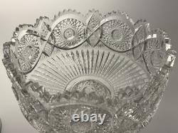 Thomas Shotton ABP Cut Glass Punch Bowl