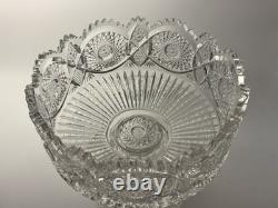 Thomas Shotton ABP Cut Glass Punch Bowl