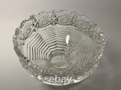 Thomas Shotton ABP Cut Glass Punch Bowl