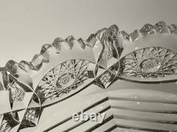 Thomas Shotton ABP Cut Glass Punch Bowl