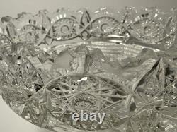Thomas Shotton ABP Cut Glass Punch Bowl