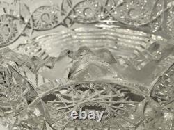Thomas Shotton ABP Cut Glass Punch Bowl