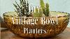 Thrift Diy Home Decor Diy Glass Bowl Planters Vintage Bowls U0026 Indoor Plants