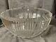 Tiffany & Co. 11 XL Atlas Crystal Roman Numeral Punch Serving Bowl EUC