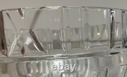 Tiffany & Co Crystal Atlas Punch Bowl 10 Diameter with Roman Numerals I Thru XII