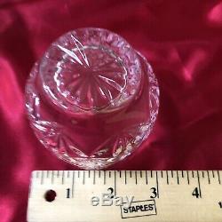 Tiffany & Co Crystal Bowl & Cup 2 3/4x3 set 12 punch glass candle votive 1993