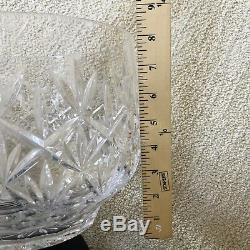 Tiffany & Co Crystal Bowl & Cup 2 3/4x3 set 12 punch glass candle votive 1993