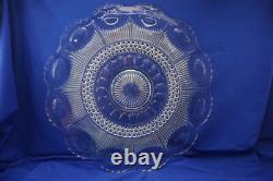 Tiffin Bullseye / US Glass Manhattan Torte Plate, Punch Bowl Underplate 22 (S33)