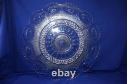 Tiffin Bullseye / US Glass Manhattan Torte Plate, Punch Bowl Underplate 22 (S33)