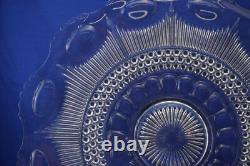 Tiffin Bullseye / US Glass Manhattan Torte Plate, Punch Bowl Underplate 22 (S33)
