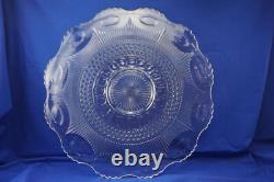 Tiffin Bullseye / US Glass Manhattan Torte Plate, Punch Bowl Underplate 22 (S33)