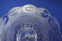 Tiffin Bullseye / US Glass Manhattan Torte Plate, Punch Bowl Underplate 22 (S33)