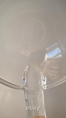 Tiffin Franciscan Williamsburg Diamond Glass Punch Bowl Ladle Torte Plate Cups