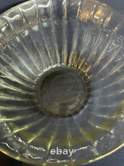 Toscany Collection Celebration 12 Glass Fluted Optic Punch Bowl Set
