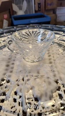 True Vintage Beautiful 15 Piece Punch Bowl Set