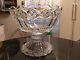 UBER RARE Antique Gorgeous 18 Cup Punch Bowl on Base Rarest i have