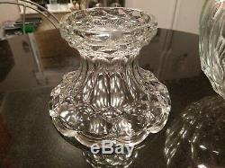 Uber Rare Possible Prototype Pressed Glass Punch Bowl on Base