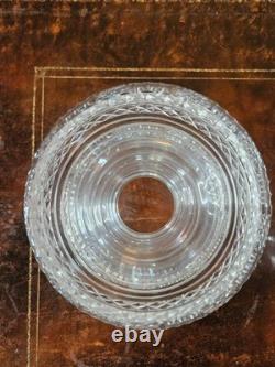 VINTAGE Waterford Crystal 2 Piece Punch Bowl 11 Ireland
