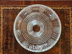 VINTAGE Waterford Crystal 2 Piece Punch Bowl 11 Ireland