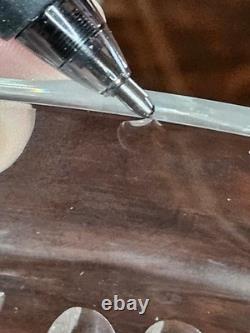 VINTAGE Waterford Crystal 2 Piece Punch Bowl 11 Ireland