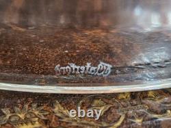 VINTAGE Waterford Crystal 2 Piece Punch Bowl 11 Ireland