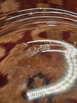 VINTAGE Waterford Crystal 2 Piece Punch Bowl 11 Ireland