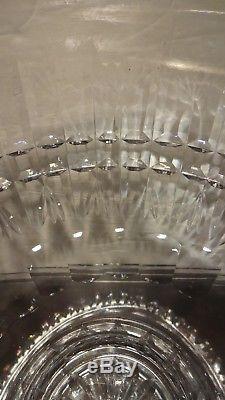 VINTAGE Waterford Crystal MASTER CUTTER Footed Punch / Centerpiece Bowl 10