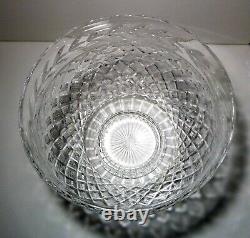 VINTAGE Waterford Crystal MASTER CUTTER Massive Punch Bowl & Cup 10 piece set