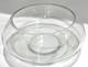 VTG Hand Blown Crystal PUNCH BOWL by Moderno Riekes Crisa-#7050 1 Piece