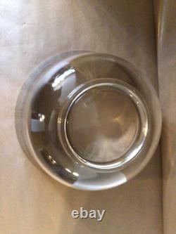 VTG MCM DOROTHY THORPE SILVER FADE PUNCH BOWL SET with 12 (6ozs) CUPS CADDY VGC