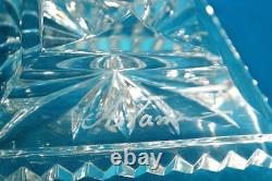 Very Rare Dresden Crystal Compote Centerpiece/Punch Bowl 11 3/4 D Germany