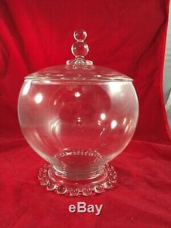Very Rare Imperial Snack Jar And Lid Like Family Punch Bowl 400/139/1