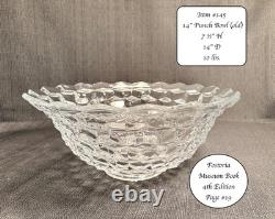 Very Scarce-fostoria American-14 Punch Bowl (old)-1915-1982