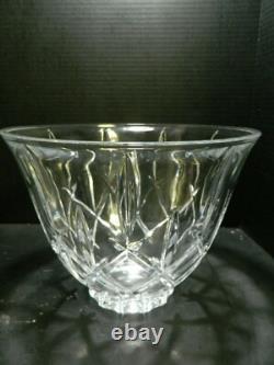 Vintage (11) Piece Gorham Lady Anne Crystal Punch Bowl Set Excellent Condition