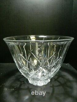 Vintage (11) Piece Gorham Lady Anne Crystal Punch Bowl Set Excellent Condition