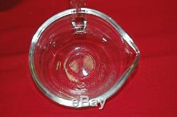 Vintage 20 Piece Set L. E. SMITH GLASS DAISY & BUTTON CLEAR PUNCH BOWL SET #L2673
