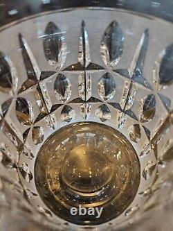 Vintage 24% Lead Crystal Nachtmann Bleikristall Punch Bowl, Lid & 12 Glasses