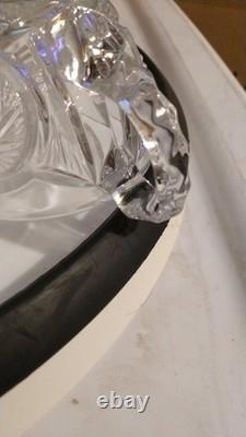 Vintage 8-piece EAPG 10x 10Punch SetPunch Bowl x1, Stand x1, Cup x6- Used/G