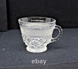 Vintage Anchor Hocking 39pc Wexford Pattern Punch Set Service for 18 NOS (PH)