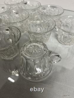 Vintage Anchor Hocking Colonial Punch Bowl Set