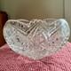 Vintage Antique American Brilliant Period Cut Glass Punch Bowl-Rare Design